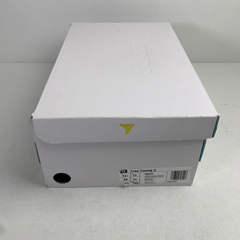 【中古品】【メンズ】 ADIDAS H06473 TRAE YOUNG 2 BLACK.GREEN SIZE:29.5cm タグ、箱有 スニーカー 靴 161-260702-ky-02-fuzh 万代Net店