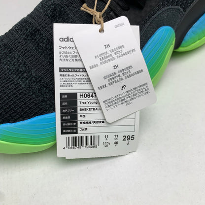 【中古品】【メンズ】 ADIDAS H06473 TRAE YOUNG 2 BLACK.GREEN SIZE:29.5cm タグ、箱有 スニーカー 靴 161-260702-ky-02-fuzh 万代Net店