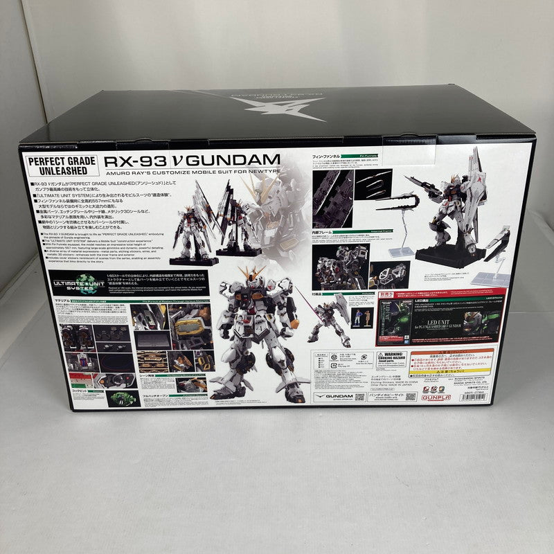 【未使用品】 PG UNLEASHED 1 60 『機動戦士ガンダム 逆襲のシャア』 νガンダム プラモデル ガンプラ 058-260630-ky-99-fuz 万代Net店