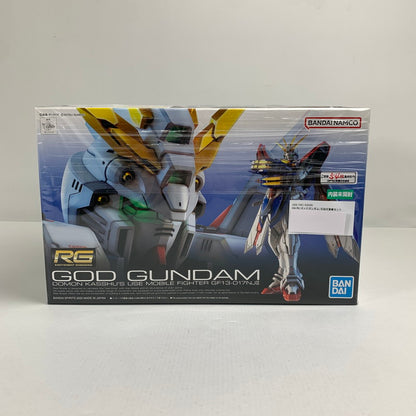 【中古美品】 内装未開封 RG ゴッドガンダム 石破天驚拳セット 058-260711-io-23-fuzh 万代Net店