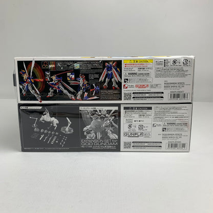 【中古美品】 内装未開封 RG ゴッドガンダム 石破天驚拳セット 058-260711-io-23-fuzh 万代Net店