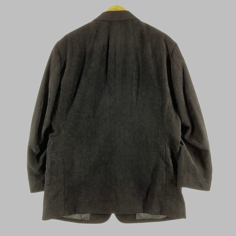 【中古品】【メンズ】 SISSY BY KANSAI YAMAMOTO シシー バイ カンサイヤマモト ジャケット BLACK.コーデュロイ SIZE:～175 ※汚れあり 140-260705-io-24-fuzh 万代Net店