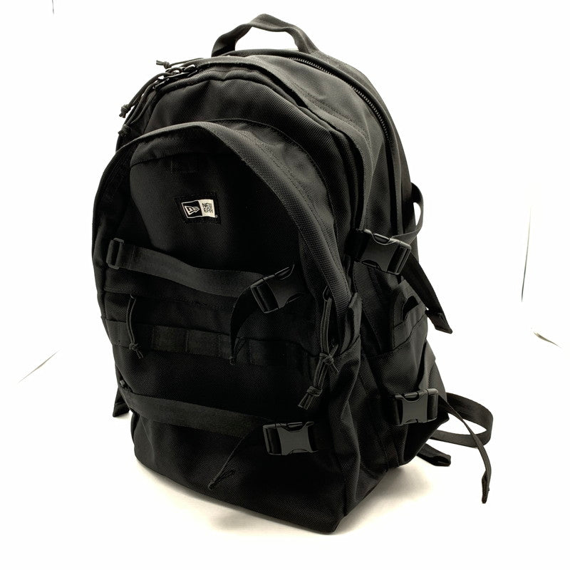 【中古品】【メンズ】 NEW ERA BACKPACK ニューエラ バックパック リュック BLACK ※スレ・汚れあり カバン 鞄 かばん 188-260705-io-16-fuzh 万代Net店