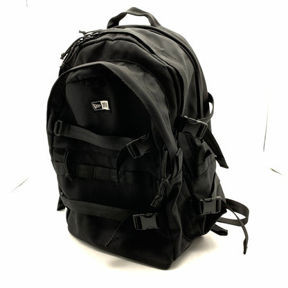 【中古品】【メンズ】 NEW ERA BACKPACK ニューエラ バックパック リュック BLACK ※スレ・汚れあり カバン 鞄 かばん 188-260705-io-16-fuzh 万代Net店