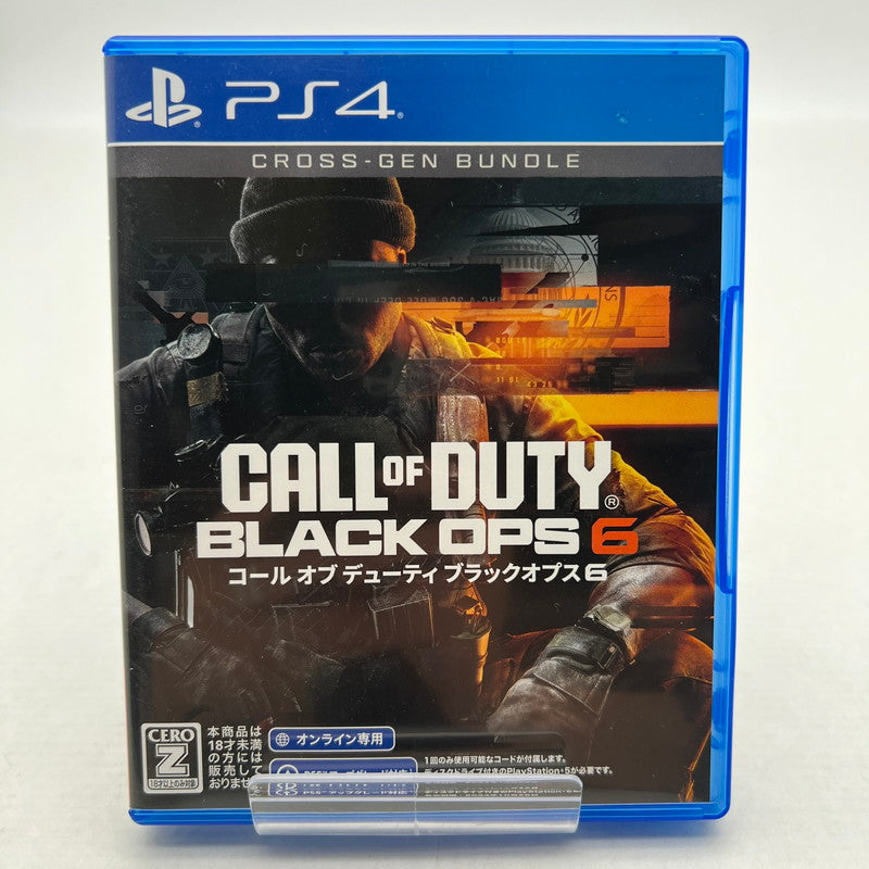【中古美品】 PS4 コール オブ デューティ ブラックオプス 6 [CERO区分_Z / 18歳以上対象] 027-260706-MO-08-fuz 万代Net店