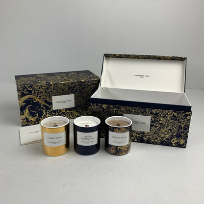 【中古品】 CHRISTIAN DIOR クリスチャン ディオール キャンドルコレクション 2022AW 3個 セット 207-260702-mh-03-fuzh 万代Net店