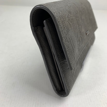 【中古品】【レディース】 DIOR ディオール 43BO0265 グラビティ ロング フラップ ウォレット 財布 長財布 181-260702-mh-02-fuzh カラー：グレー 万代Net店
