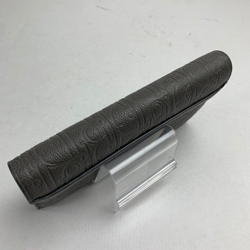 【中古品】【レディース】 DIOR ディオール 43BO0265 グラビティ ロング フラップ ウォレット 財布 長財布 181-260702-mh-02-fuzh カラー：グレー 万代Net店