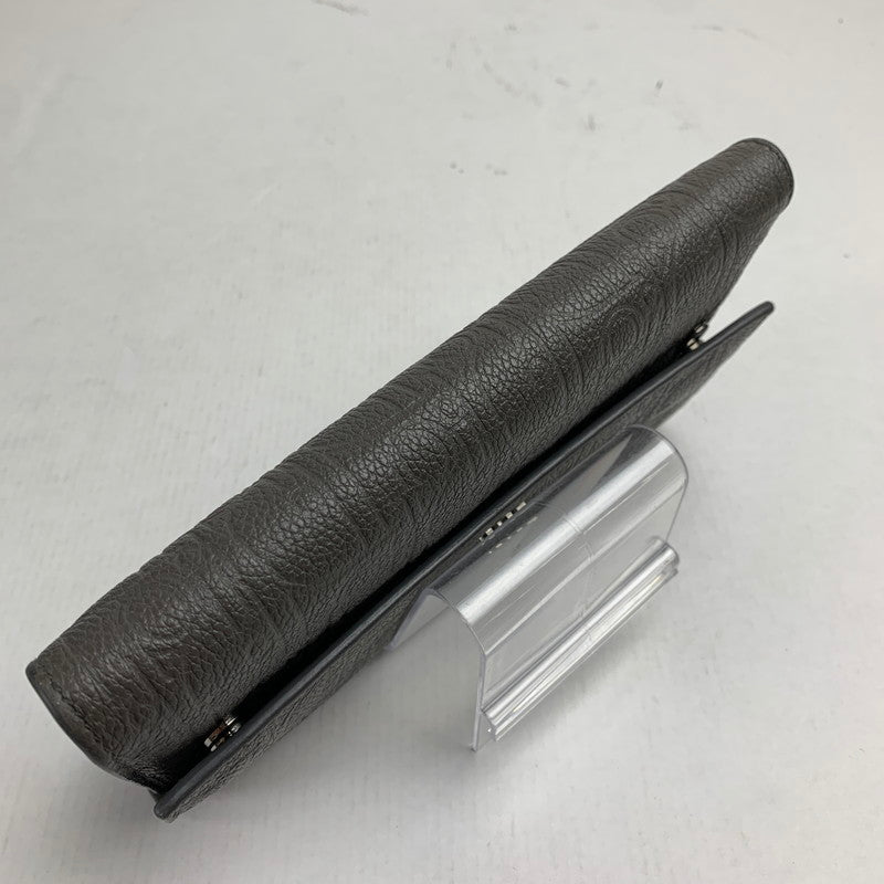 【中古品】【レディース】 DIOR ディオール 43BO0265 グラビティ ロング フラップ ウォレット 財布 長財布 181-260702-mh-02-fuzh カラー：グレー 万代Net店