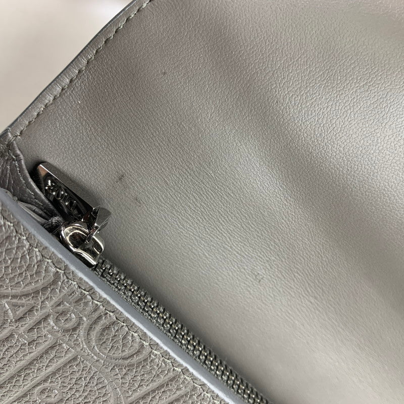 【中古品】【レディース】 DIOR ディオール 43BO0265 グラビティ ロング フラップ ウォレット 財布 長財布 181-260702-mh-02-fuzh カラー：グレー 万代Net店