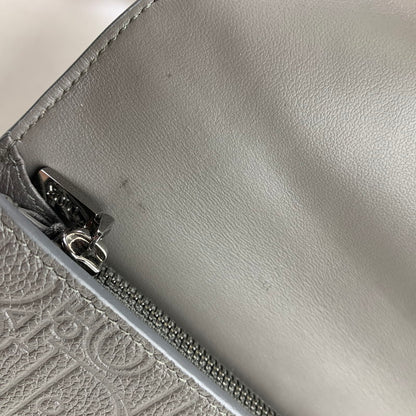 【中古品】【レディース】 DIOR ディオール 43BO0265 グラビティ ロング フラップ ウォレット 財布 長財布 181-260702-mh-02-fuzh カラー：グレー 万代Net店