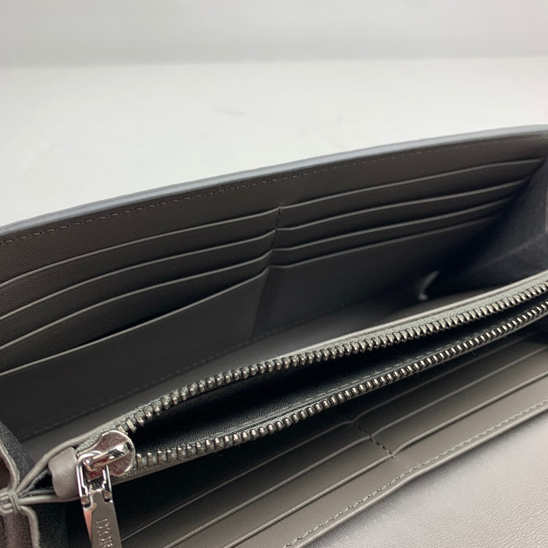 【中古品】【レディース】 DIOR ディオール 43BO0265 グラビティ ロング フラップ ウォレット 財布 長財布 181-260702-mh-02-fuzh カラー：グレー 万代Net店