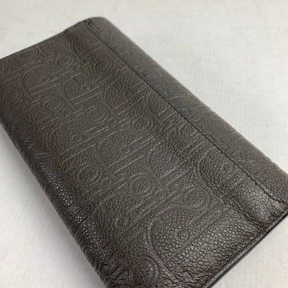 【中古品】【レディース】 DIOR ディオール 43BO0265 グラビティ ロング フラップ ウォレット 財布 長財布 181-260702-mh-02-fuzh カラー：グレー 万代Net店