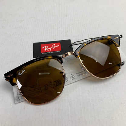【中古美品】【メンズ/レディース】 RAYBAN レイバン RB3016 CLUBMASTER CLASSIC クラブマスター サングラス 眼鏡 203-260702-mh-01-fuzh カラー：レンズ:ブラウン 万代Net店