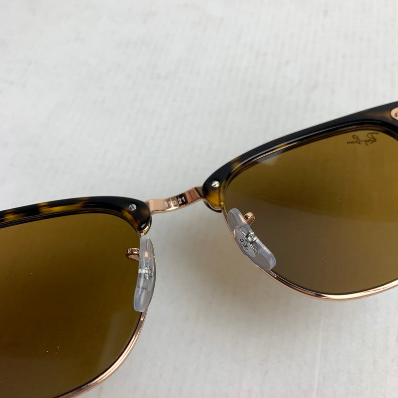 【中古美品】【メンズ/レディース】 RAYBAN レイバン RB3016 CLUBMASTER CLASSIC クラブマスター サングラス 眼鏡 203-260702-mh-01-fuzh カラー：レンズ:ブラウン 万代Net店