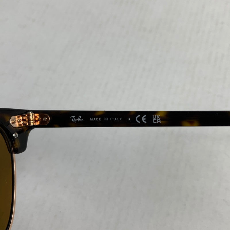 【中古美品】【メンズ/レディース】 RAYBAN レイバン RB3016 CLUBMASTER CLASSIC クラブマスター サングラス 眼鏡 203-260702-mh-01-fuzh カラー：レンズ:ブラウン 万代Net店