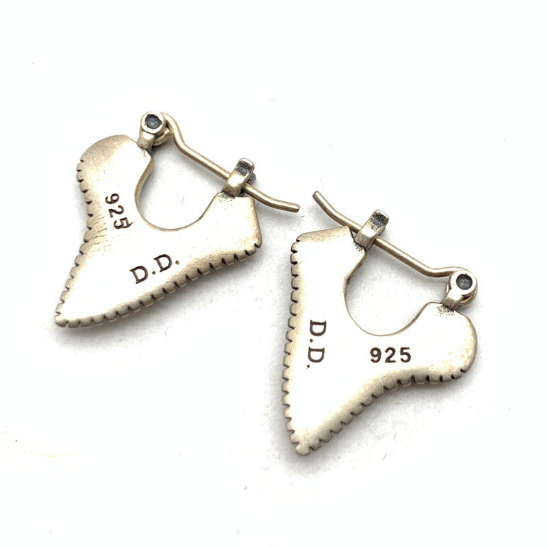 【中古品】【レディース】 USED SHARK TEETH シャーク ティース フープピアス SILVER925 アクセサリー ピアス スレあり 193-260715-io-08-fuzh 万代Net店