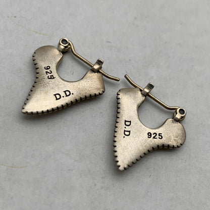 【中古品】【レディース】 USED SHARK TEETH シャーク ティース フープピアス SILVER925 アクセサリー ピアス スレあり 193-260715-io-08-fuzh 万代Net店