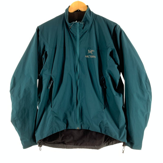 【中古品】【メンズ】 ARC'TERYX WINDSTOPPER アークテリクス × ウインドストッパー ジャケット 青緑 SIZE:S ナイロン.フリース90年代 ※使用感・汚れ・毛の付着有 144-260705-io-23-fuzh 万代Net店