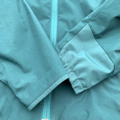 【中古品】【メンズ】 ARC'TERYX WINDSTOPPER アークテリクス × ウインドストッパー ジャケット 青緑 SIZE:S ナイロン.フリース90年代 ※使用感・汚れ・毛の付着有 144-260705-io-23-fuzh 万代Net店
