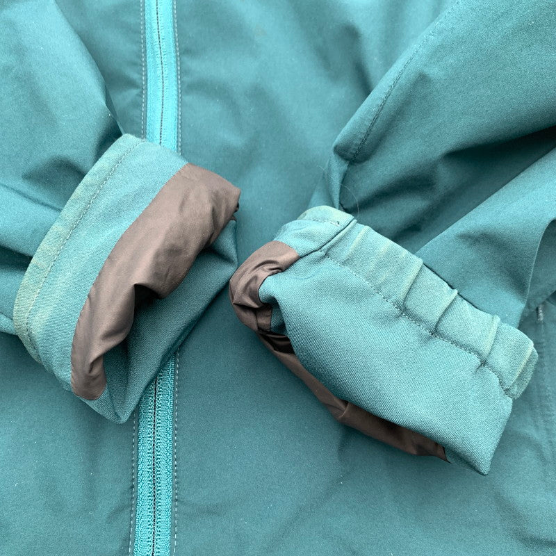 【中古品】【メンズ】 ARC'TERYX WINDSTOPPER アークテリクス × ウインドストッパー ジャケット 青緑 SIZE:S ナイロン.フリース90年代 ※使用感・汚れ・毛の付着有 144-260705-io-23-fuzh 万代Net店