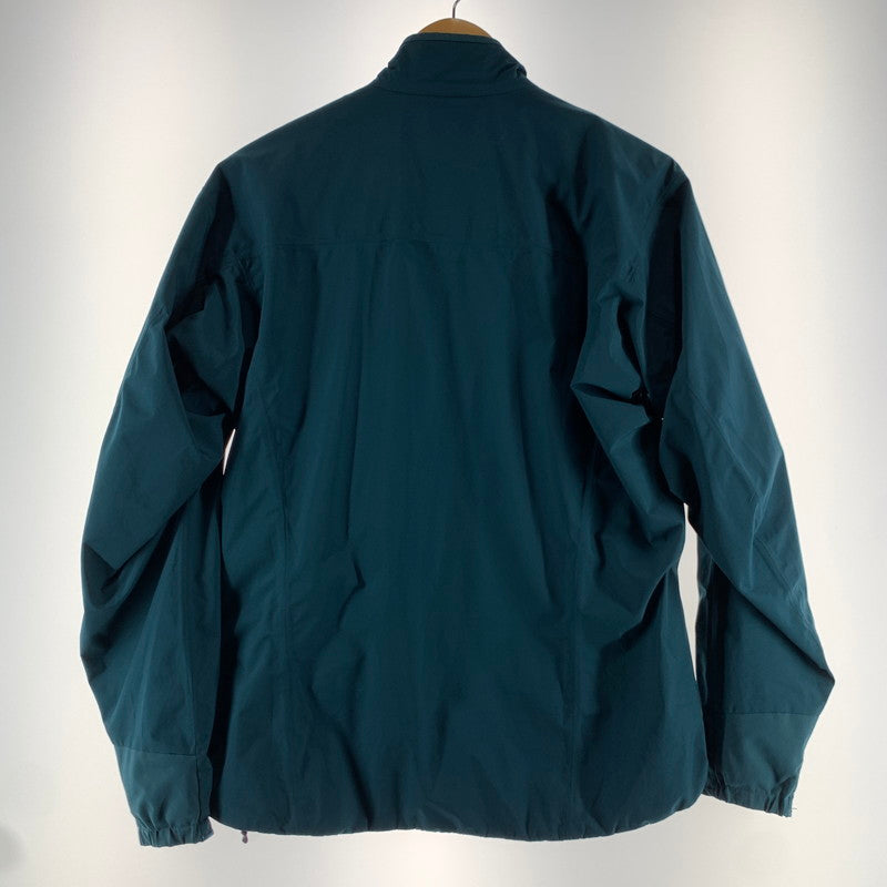 【中古品】【メンズ】 ARC'TERYX WINDSTOPPER アークテリクス × ウインドストッパー ジャケット 青緑 SIZE:S ナイロン.フリース90年代 ※使用感・汚れ・毛の付着有 144-260705-io-23-fuzh 万代Net店