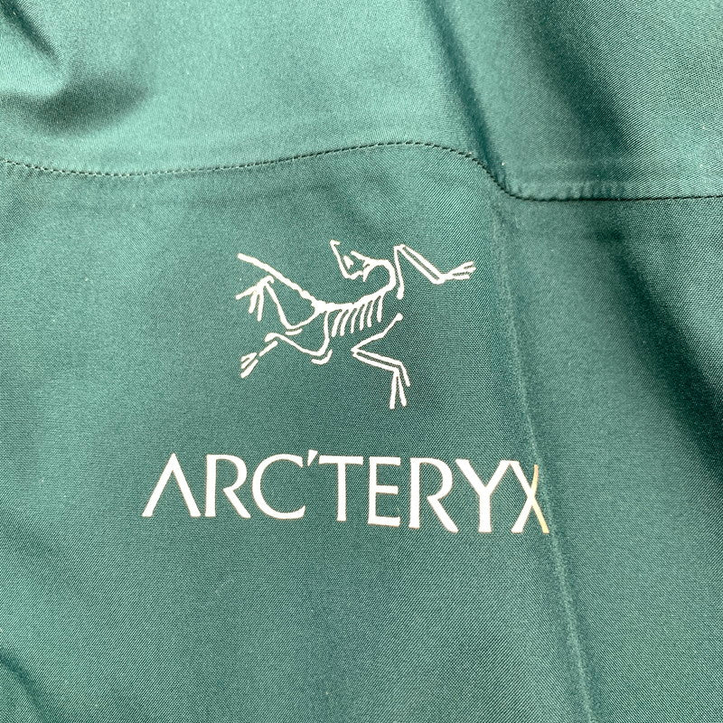 【中古品】【メンズ】 ARC'TERYX WINDSTOPPER アークテリクス × ウインドストッパー ジャケット 青緑 SIZE:S ナイロン.フリース90年代 ※使用感・汚れ・毛の付着有 144-260705-io-23-fuzh 万代Net店