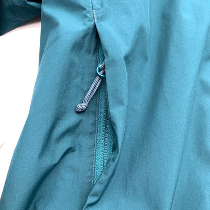 【中古品】【メンズ】 ARC'TERYX WINDSTOPPER アークテリクス × ウインドストッパー ジャケット 青緑 SIZE:S ナイロン.フリース90年代 ※使用感・汚れ・毛の付着有 144-260705-io-23-fuzh 万代Net店