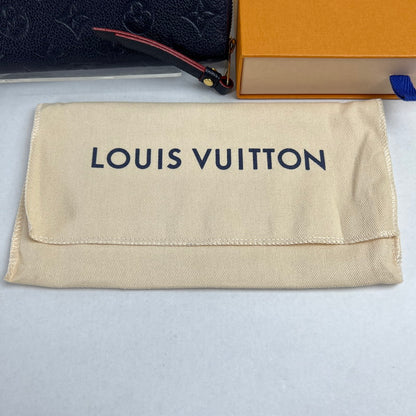 【中古品】【レディース】 LOUIS VUITON ルイヴィトン M62121 モノグラム・アンプラント ジッピー･ウォレット マリーヌルージュ 長財布 NAVY 箱・保存袋付属 179-260705-io-03-fuzh 万代Net店