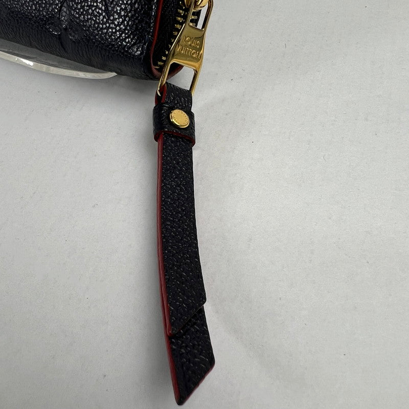 【中古品】【レディース】 LOUIS VUITON ルイヴィトン M62121 モノグラム・アンプラント ジッピー･ウォレット マリーヌルージュ 長財布 NAVY 箱・保存袋付属 179-260705-io-03-fuzh 万代Net店
