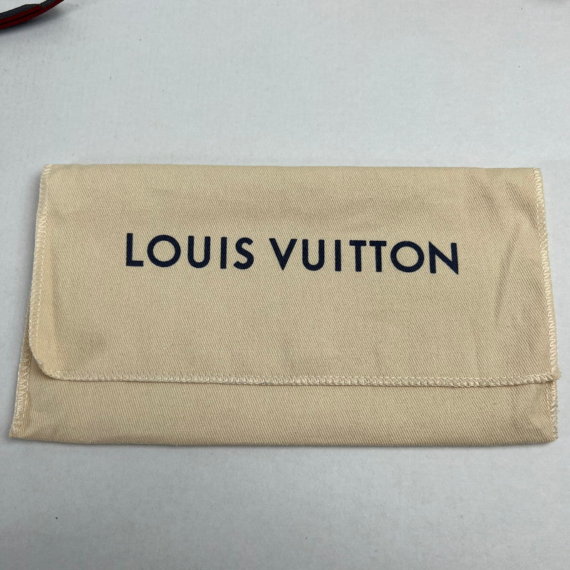 【中古品】【レディース】 LOUIS VUITON ルイヴィトン M62121 モノグラム・アンプラント ジッピー･ウォレット マリーヌルージュ 長財布 NAVY 箱・保存袋付属 179-260705-io-03-fuzh 万代Net店