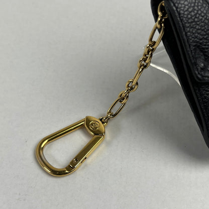 【中古品】【レディース】 LOUIS VUITTON ルイヴィトン M60633 モノグラムアンプラント ポシェット クレ コインケース BLK 保存袋.箱付属 ※角スレ・金具スレ有 179-260705-io-04-fuzh 万代Net店