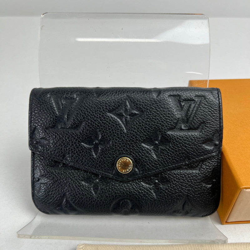 【中古品】【レディース】 LOUIS VUITTON ルイヴィトン M60633 モノグラムアンプラント ポシェット クレ コインケース BLK 保存袋.箱付属 ※角スレ・金具スレ有 179-260705-io-04-fuzh 万代Net店
