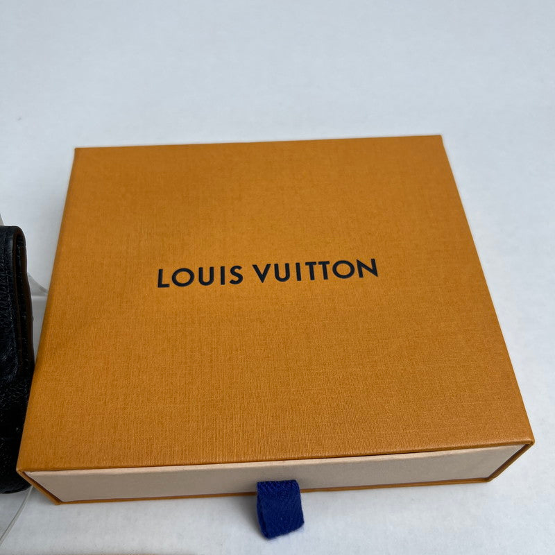 【中古品】【レディース】 LOUIS VUITTON ルイヴィトン M60633 モノグラムアンプラント ポシェット クレ コインケース BLK 保存袋.箱付属 ※角スレ・金具スレ有 179-260705-io-04-fuzh 万代Net店