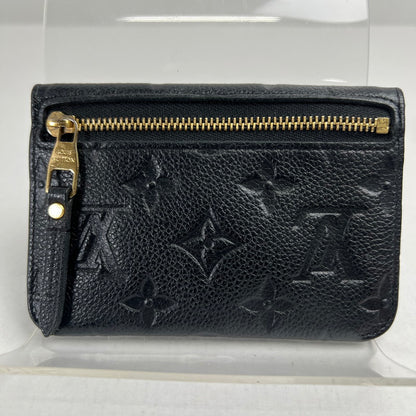 【中古品】【レディース】 LOUIS VUITTON ルイヴィトン M60633 モノグラムアンプラント ポシェット クレ コインケース BLK 保存袋.箱付属 ※角スレ・金具スレ有 179-260705-io-04-fuzh 万代Net店