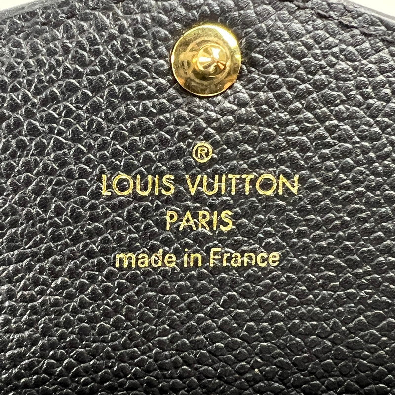 【中古品】【レディース】 LOUIS VUITTON ルイヴィトン M60633 モノグラムアンプラント ポシェット クレ コインケース BLK 保存袋.箱付属 ※角スレ・金具スレ有 179-260705-io-04-fuzh 万代Net店