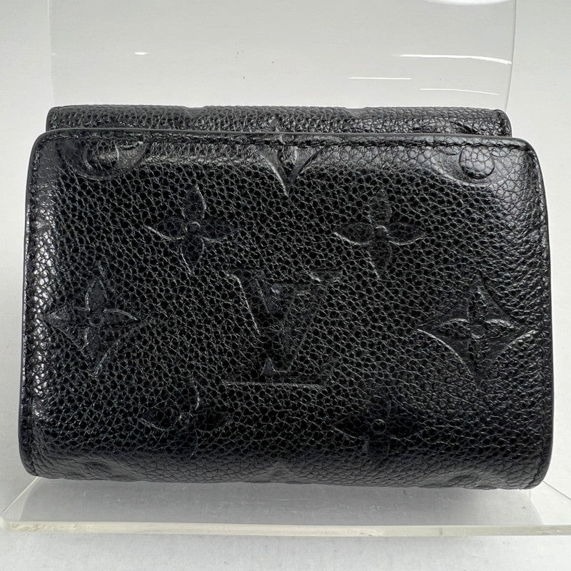 【中古品】【レディース】 LOUIS VUITTON ルイヴィトン M80880 モノグラム ポルトフォイユ メティス コンパクト 財布 黒 保存袋・箱付属 ISO:15693 保存袋汚れ・金属部キズあり 179-260705-io-05-fuzh 万代Net店