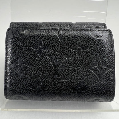 【中古品】【レディース】 LOUIS VUITTON ルイヴィトン M80880 モノグラム ポルトフォイユ メティス コンパクト 財布 黒 保存袋・箱付属 ISO:15693 保存袋汚れ・金属部キズあり 179-260705-io-05-fuzh 万代Net店