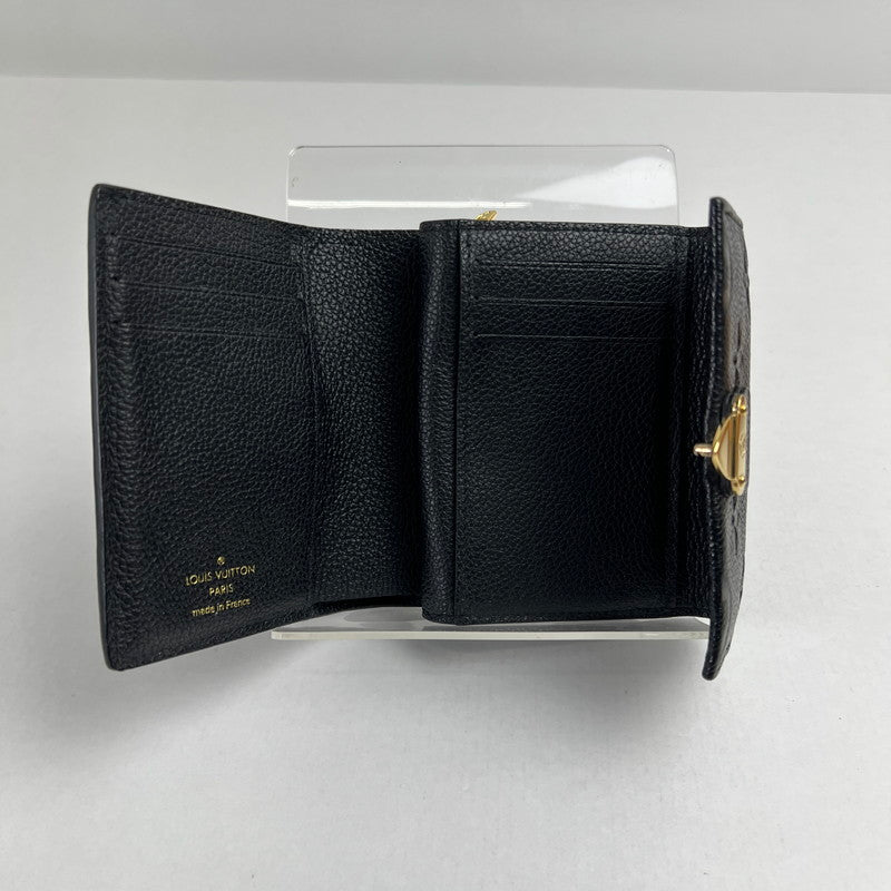 【中古品】【レディース】 LOUIS VUITTON ルイヴィトン M80880 モノグラム ポルトフォイユ メティス コンパクト 財布 黒 保存袋・箱付属 ISO:15693 保存袋汚れ・金属部キズあり 179-260705-io-05-fuzh 万代Net店