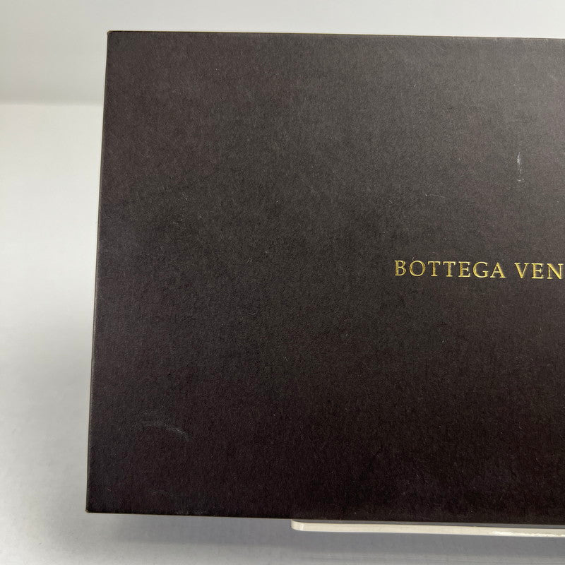 【中古品】【レディース】 BOTTEGA VENETA ボッテガ・ヴェネタ ラウンドジップ長財布 ネイビー 箱付属 ※角スレ・使用感有 財布 181-260705-io-10-fuzh 万代Net店