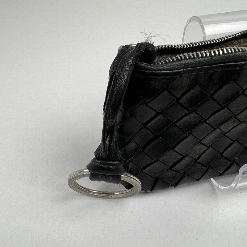 【中古品】【レディース】 BOTTEGA VENETA ボッテガ・ヴェネタ コインケース ブラック 箱付き ※角スレ・キズ・使用感有・箱汚れあり 財布 181-260705-io-11-fuzh 万代Net店