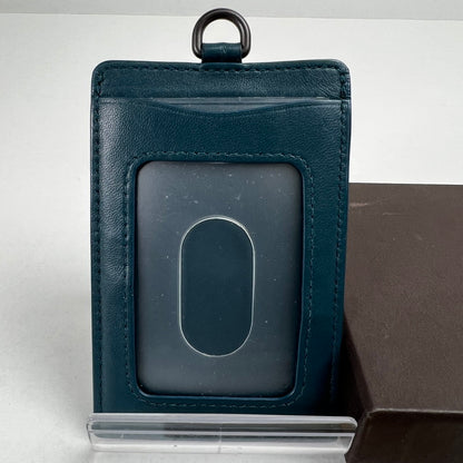 【中古品】【レディース】 BOTTEGA VENETA ボッテガ・ヴェネタ IDケース ネイビー 箱付 ICカード入れ 名刺入れ ※外箱汚れあり 183-260705-io-12-fuzh 万代Net店