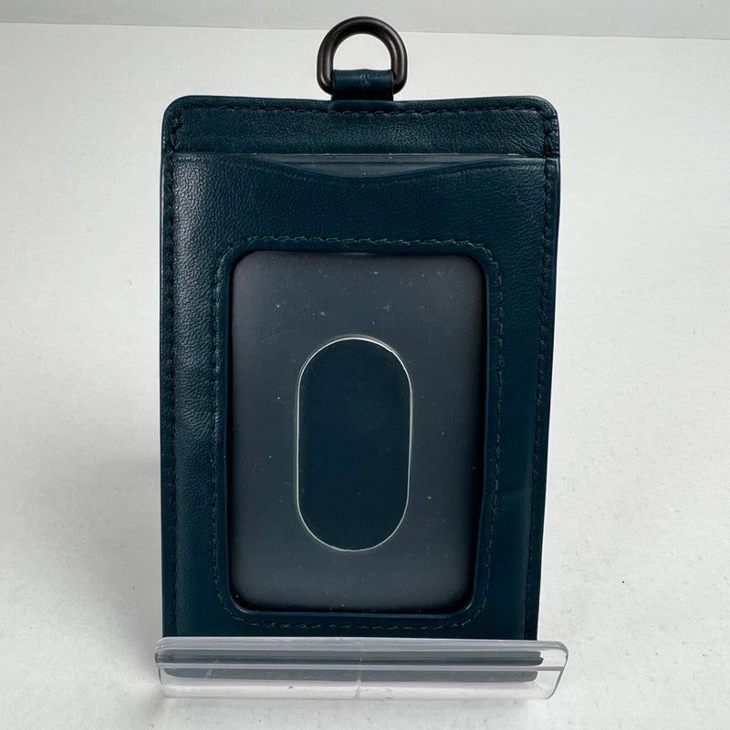 【中古品】【レディース】 BOTTEGA VENETA ボッテガ・ヴェネタ IDケース ネイビー 箱付 ICカード入れ 名刺入れ ※外箱汚れあり 183-260705-io-12-fuzh 万代Net店