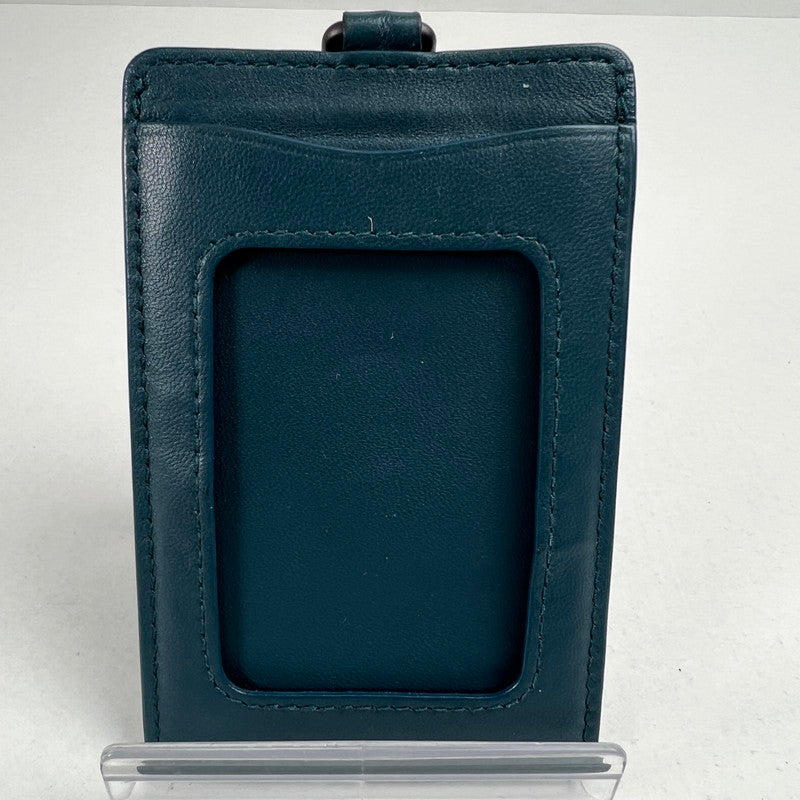 【中古品】【レディース】 BOTTEGA VENETA ボッテガ・ヴェネタ IDケース ネイビー 箱付 ICカード入れ 名刺入れ ※外箱汚れあり 183-260705-io-12-fuzh 万代Net店