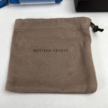 【中古品】【レディース】 BOTTEGA VENETA ボッテガ・ヴェネタ コインケース 青.保存袋.箱付 ※角スレ・キズ・汚れあり 財布 181-260705-io-14-fuzh 万代Net店