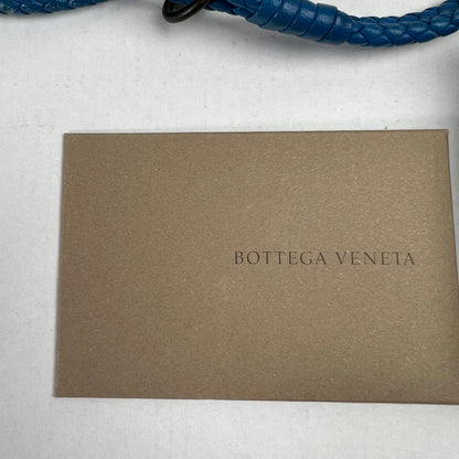 【中古品】【レディース】 BOTTEGA VENETA ボッテガ・ヴェネタ イントレチャートストラップ 青 箱付 ※色ムラ・キズ・箱傷みあり 183-260705-io-15-fuzh 万代Net店