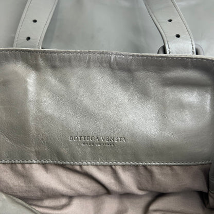 【中古品】【レディース】 BOTTEGA VENETA ボッテガ・ヴェネタ イントレチャート サイドファスナートートバッグ KHAKI ※汚れ・キズあり カバン 180-260705-io-06-fuzh 万代Net店