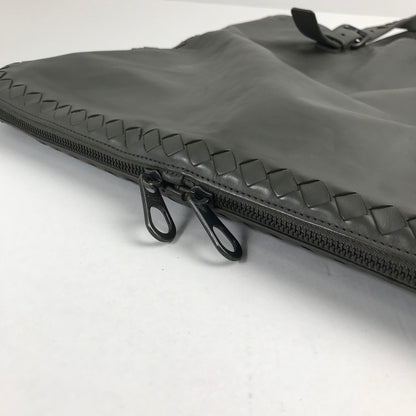 【中古品】【レディース】 BOTTEGA VENETA ボッテガ・ヴェネタ イントレチャート サイドファスナートートバッグ KHAKI ※汚れ・キズあり カバン 180-260705-io-06-fuzh 万代Net店