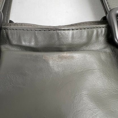 【中古品】【レディース】 BOTTEGA VENETA ボッテガ・ヴェネタ イントレチャート サイドファスナートートバッグ KHAKI ※汚れ・キズあり カバン 180-260705-io-06-fuzh 万代Net店