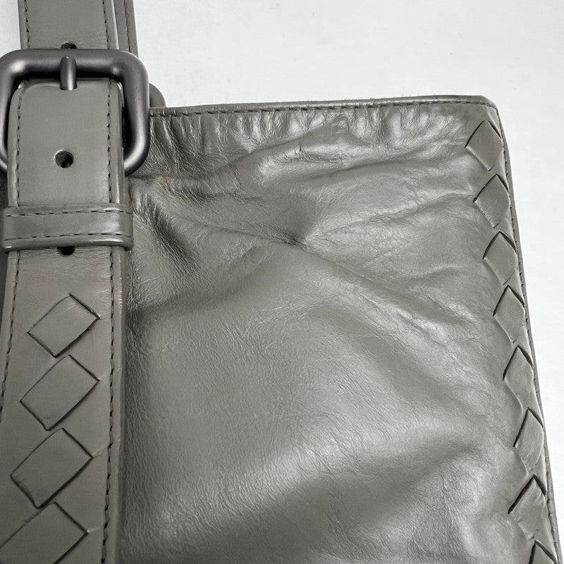 【中古品】【レディース】 BOTTEGA VENETA ボッテガ・ヴェネタ イントレチャート サイドファスナートートバッグ KHAKI ※汚れ・キズあり カバン 180-260705-io-06-fuzh 万代Net店